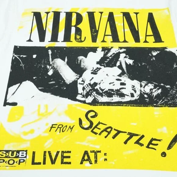 Nirvana Commemorative Short Sleeve T Shirt